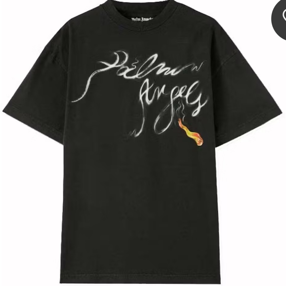 Palm Angels Black Foggy T-Shitt